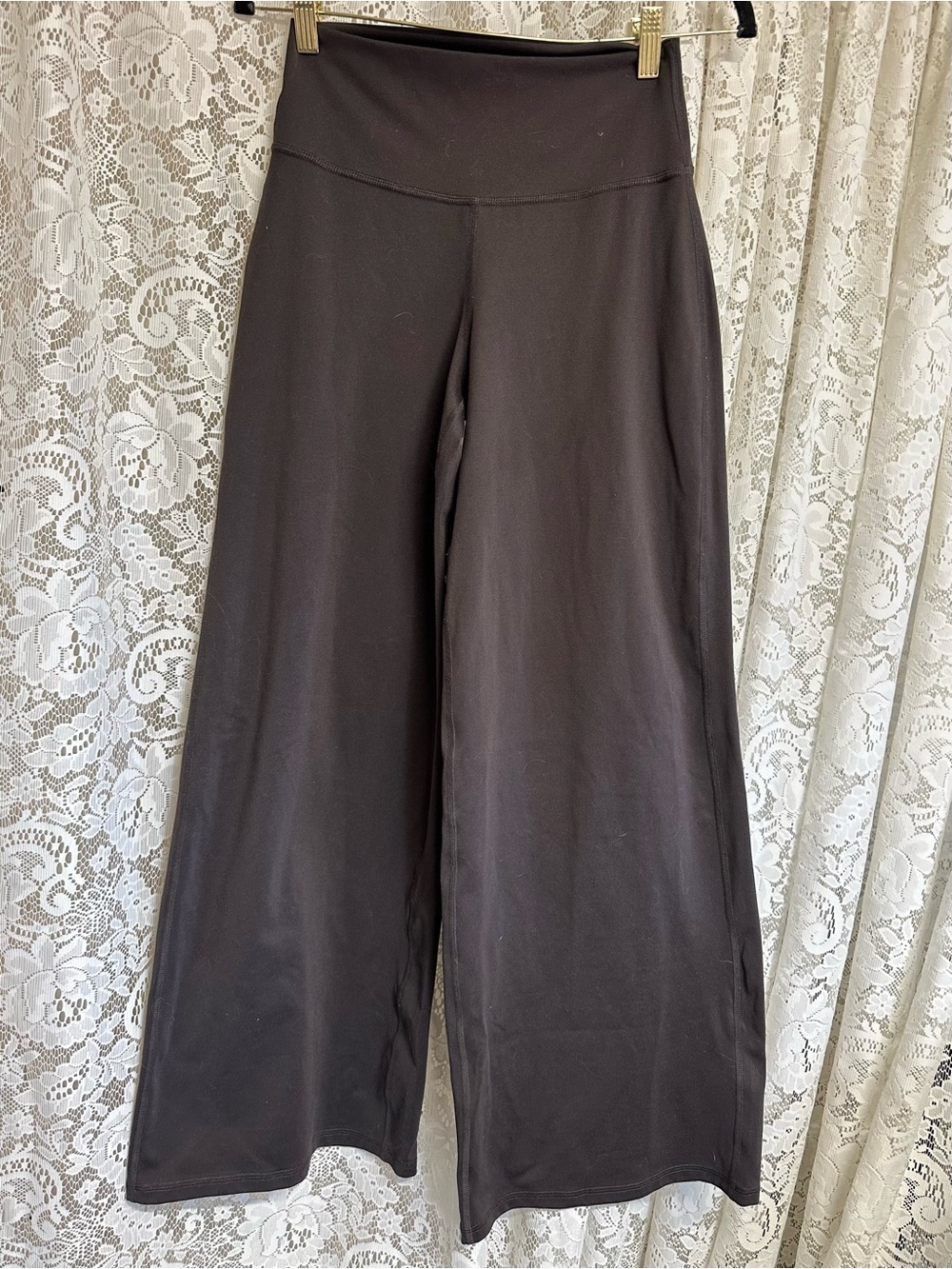 Gilly Hicks Brown Active Recharge Wide Leg Pants